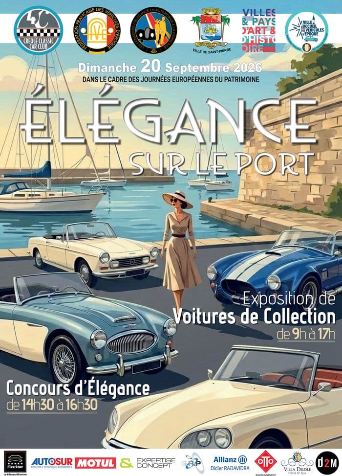 Illustration de l'événement : Concours d'élégance et exposition de voitures anciennes