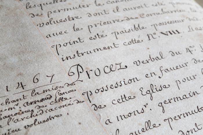 Illustration de l'événement : « ÉCRITURES ANCIENNES » - initiation à la paléographie (débutants)