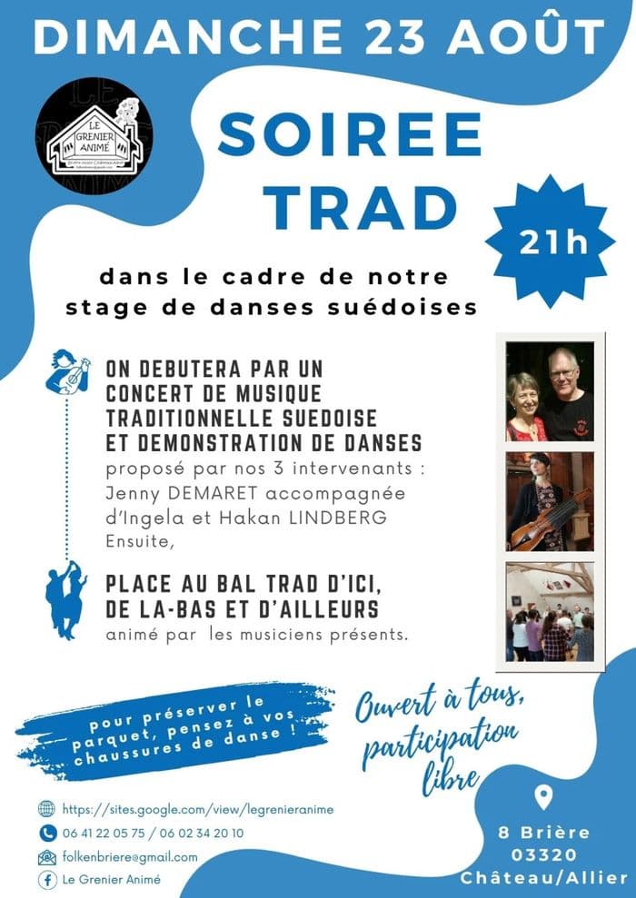 Illustration de l'événement : soirée trad