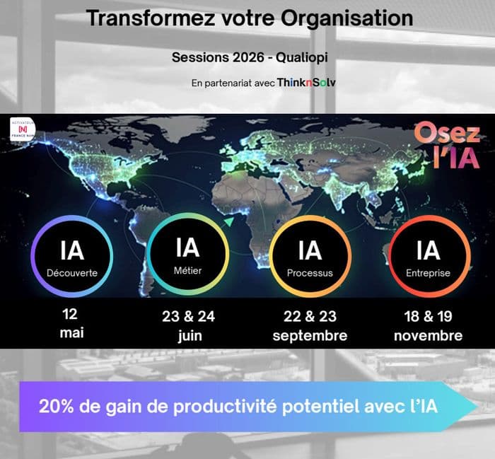 Illustration de l'événement : Libérez le potentiel de l'IA - Formation PROCESSUS