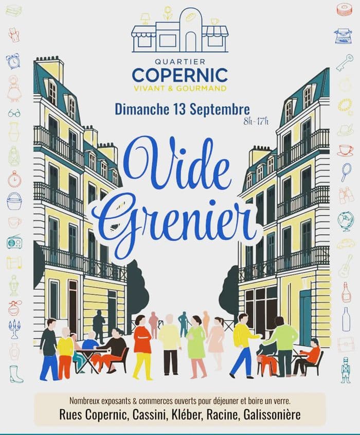 Illustration de l'événement : Vide-grenier du quartier Copernic