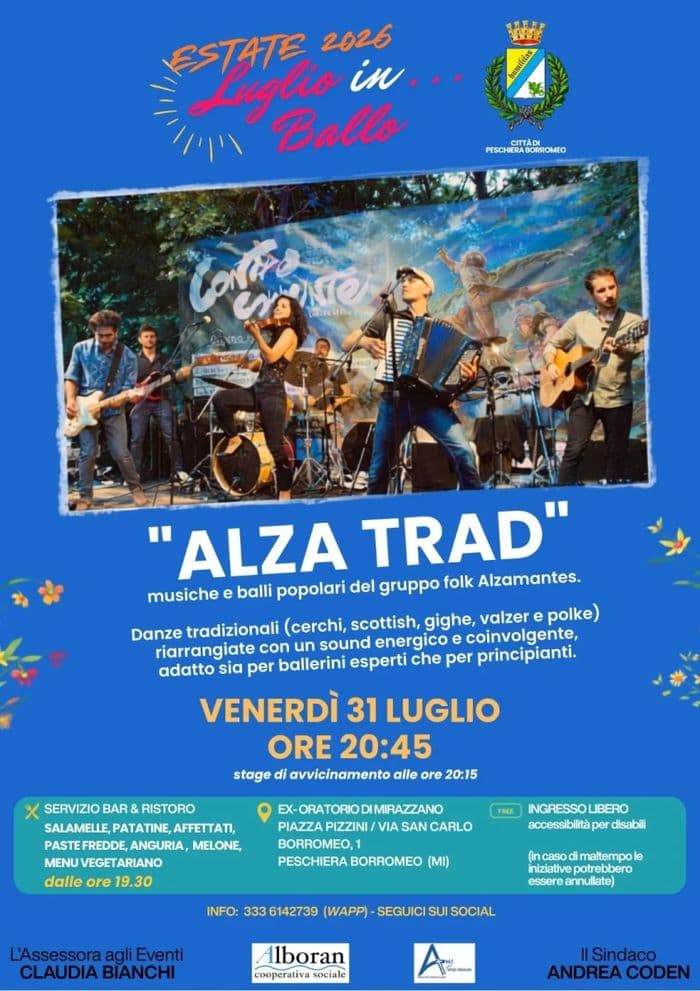 Illustration de l'événement : Luglio in ballo con Alza Trad