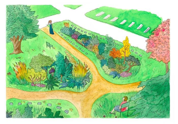 Illustration de l'événement : Visite du quartier naturel du cimetière de Châtelaine