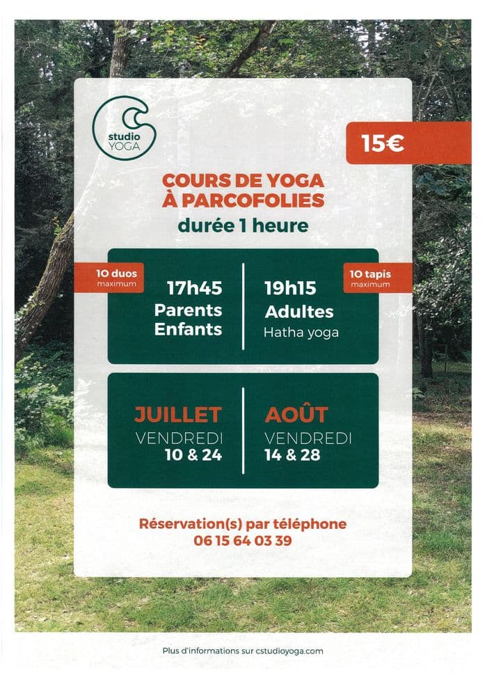 Illustration de l'événement : Cours de yoga