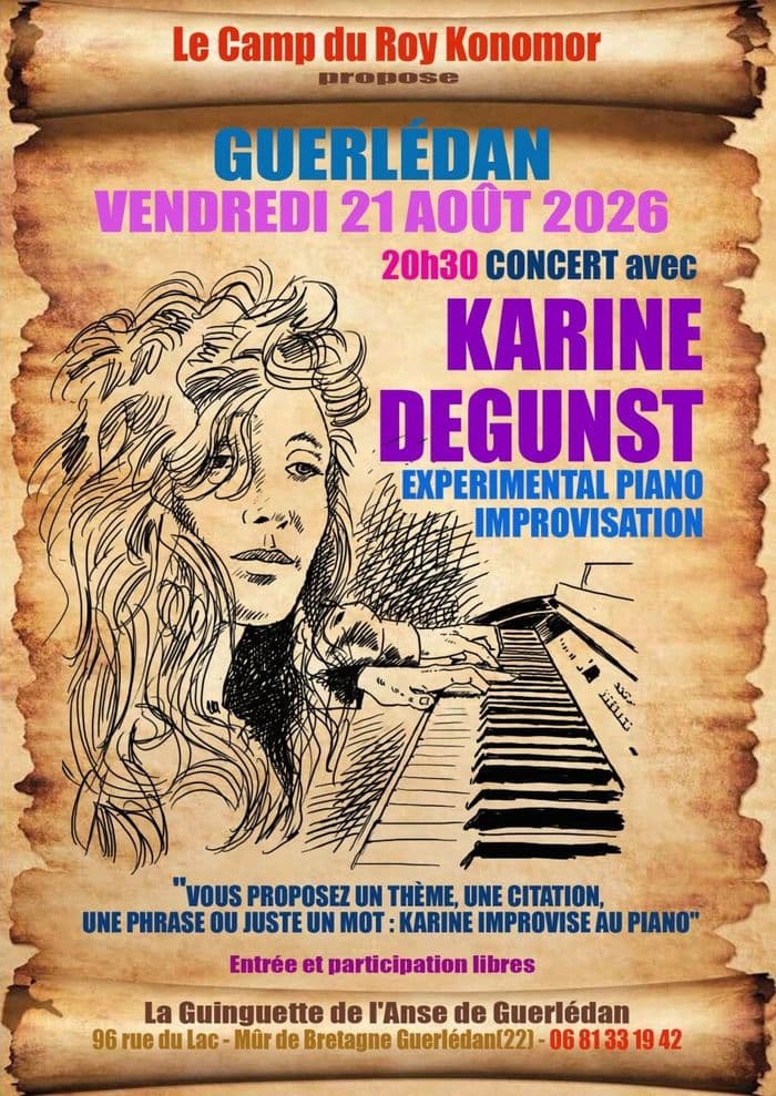 Illustration de l'événement : Experimental Piano Improvisation Karine Degunst Piano
