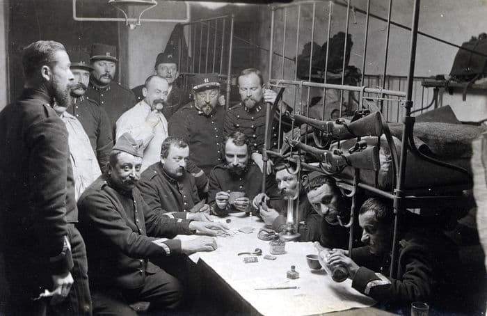 Illustration de l'événement : Atelier reconstitution d'une chambrée militaire