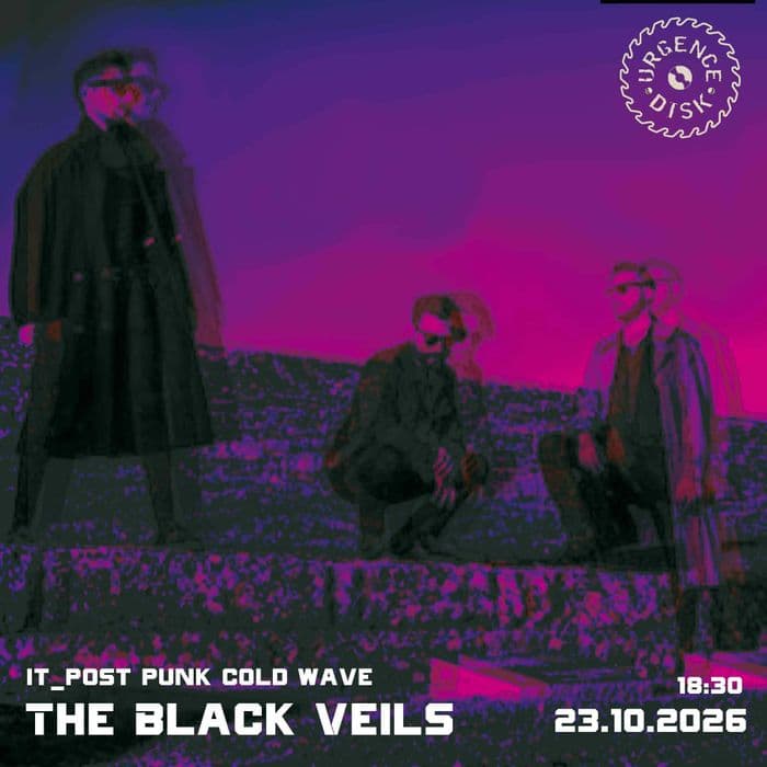 Illustration de l'événement : The Black Veils_it_post punk cold wave