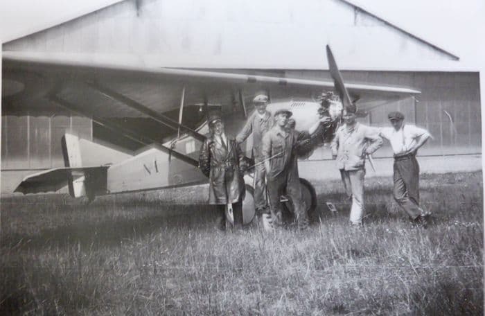 Illustration de l'événement : Balade commentée - Du champ d'aviation au musée aéronautique