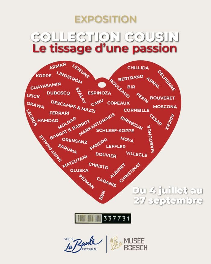 Illustration de l'événement : Exposition - Collection Cousin - Le tissage d'une passion