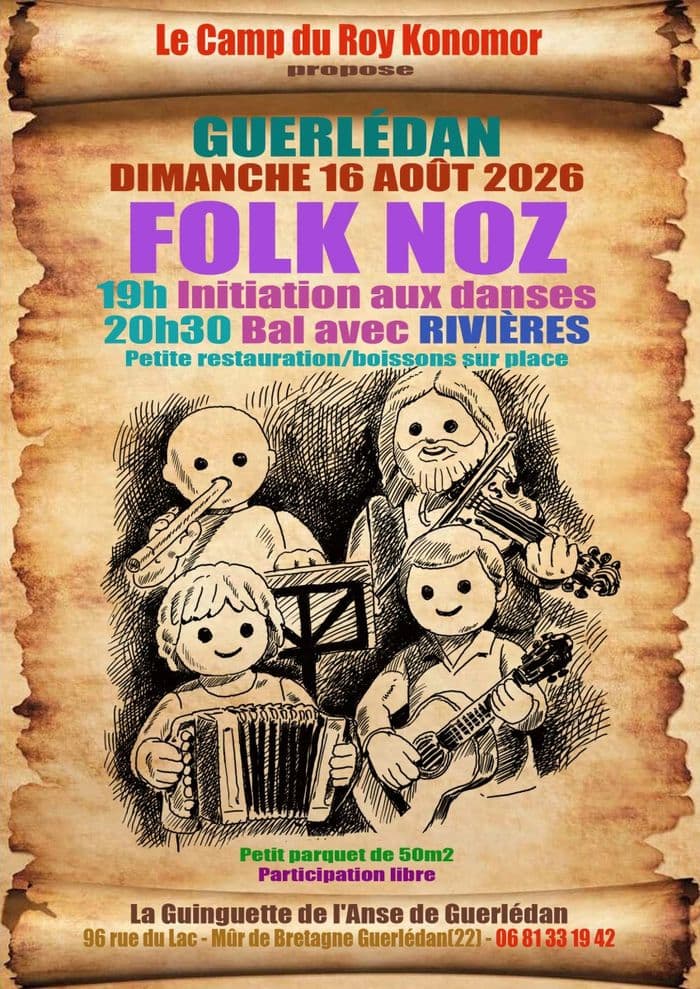 Illustration de l'événement : Folk Noz avec le groupe RIViÈRES