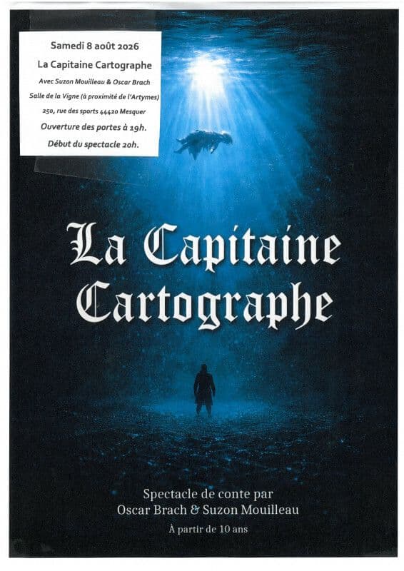 Illustration de l'événement : Spectacle La capitaine cartographe