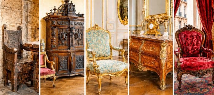 Illustration de l'événement : Histoire des mobiliers en France des origines à la fin du 19ème siècle
