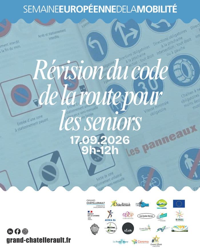 Illustration de l'événement : Révision du code de la route pour les seniors