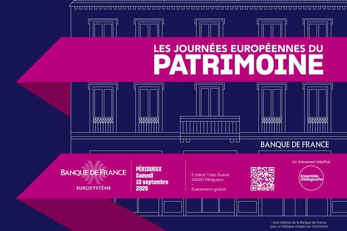 Illustration de l'événement : Venez découvrir la Banque de France de Périgueux