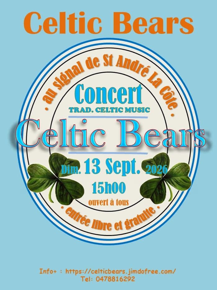 Illustration de l'événement : Celtic Bears Concert acoustique au signal de Saint André La Cote