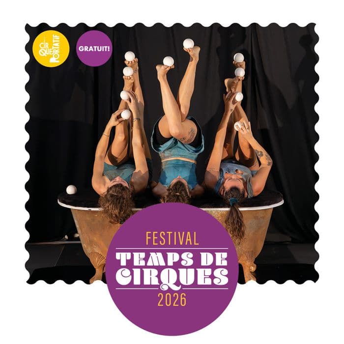 Illustration de l'événement : Festival Temps de Cirques • Spectacle : Attention à ta tête • Le Polpesse