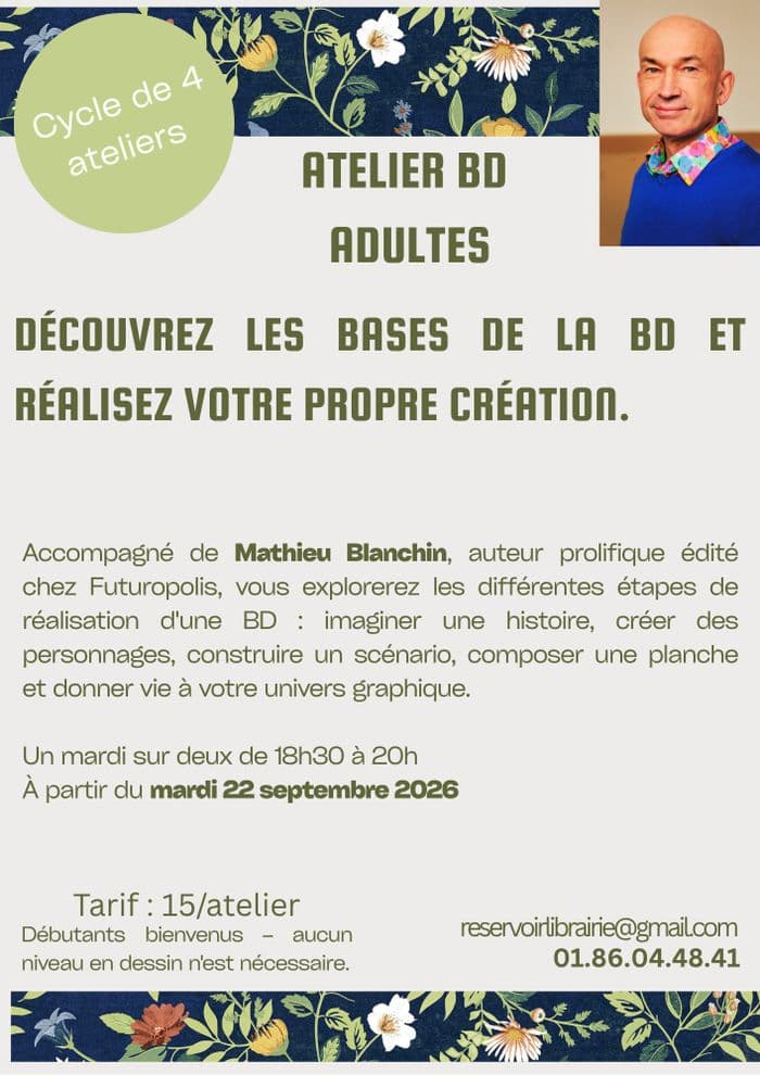 Illustration de l'événement : Créez votre bande dessinée !