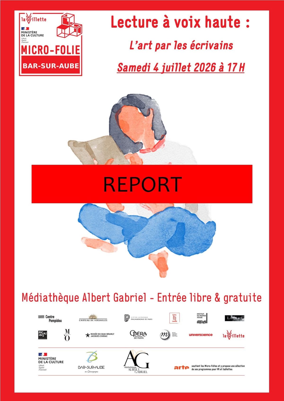 Illustration de l'événement : Micro-folie à voix haute