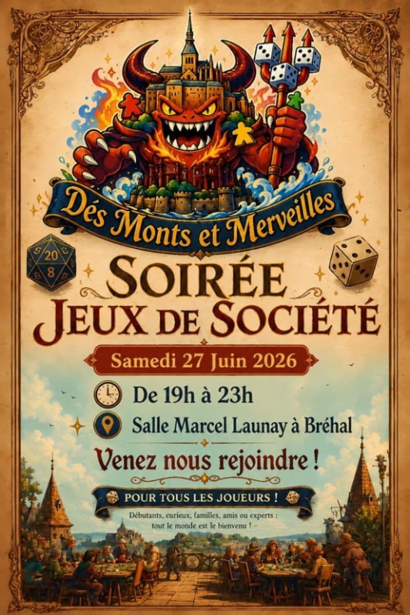 Illustration de l'événement : Soirée Jeux de Société
