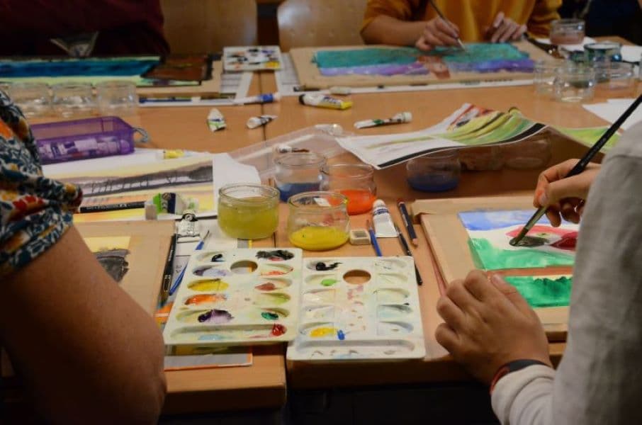 Illustration de l'événement : Atelier famille : Millet à l'aquarelle