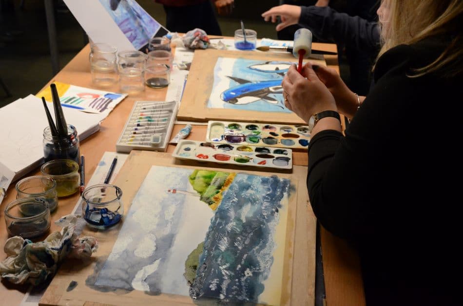 Illustration de l'événement : Atelier Millet à l'aquarelle (ados et adultes)