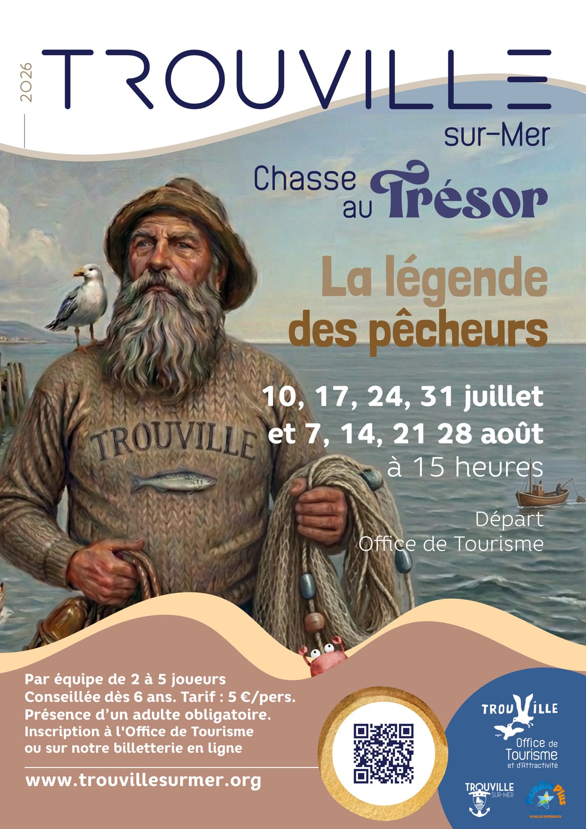Illustration de l'événement : Chasse au trésor : La Légende des pêcheurs