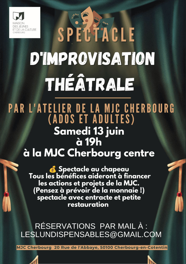 Illustration de l'événement : Spectacle d'improvisation théâtrale