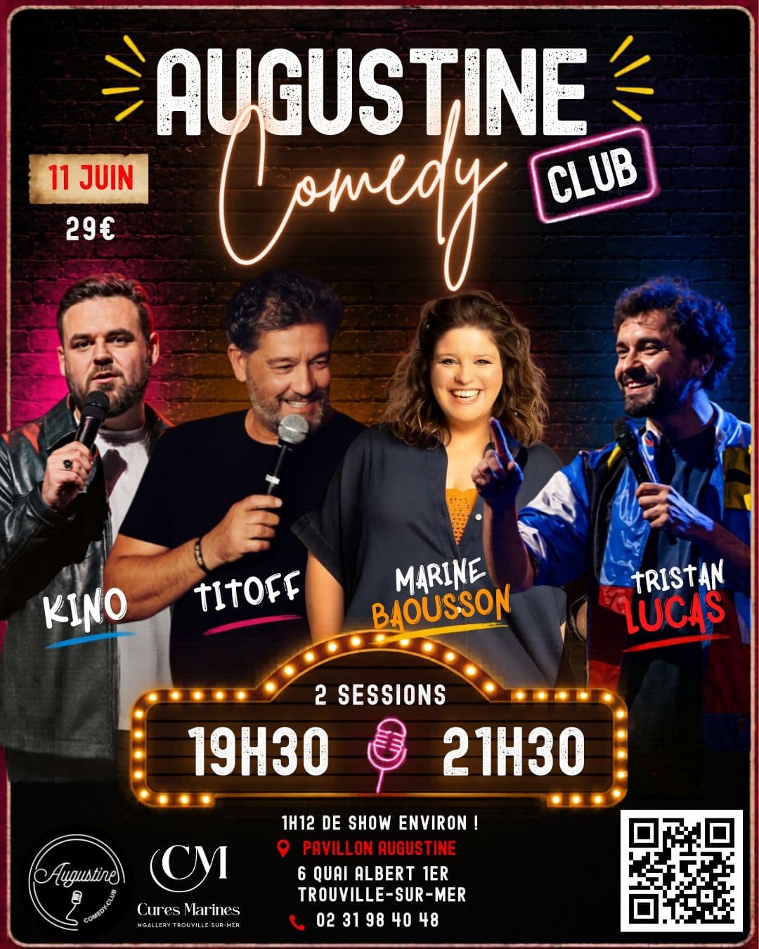 Illustration de l'événement : Augustine Comedy Club