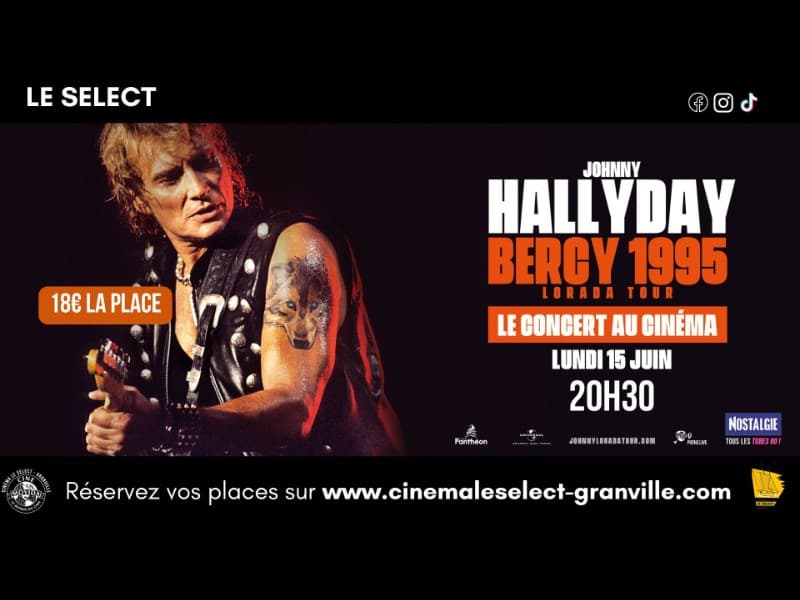 Illustration de l'événement : Ciné-concert : Johnny Hallyday