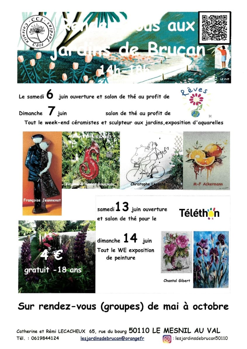 Illustration de l'événement : Visitez Les jardins de Brucan