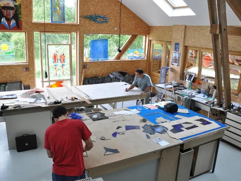 Illustration de l'événement : Visite de l'atelier des vitraux d'Art Lieby