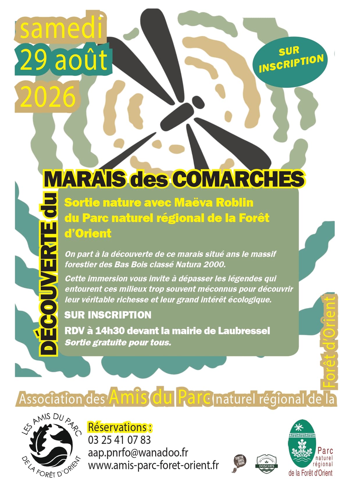 Illustration de l'événement : À la rencontre du marais des Comarches