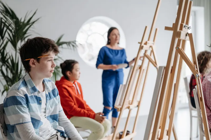 Illustration de l'événement : Echappées d'art - Atelier de pratique artistique aout