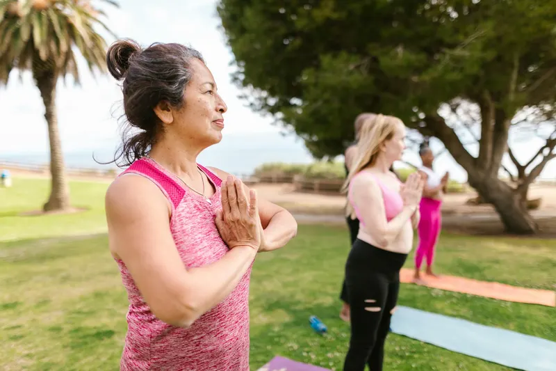 Illustration de l'événement : Cours de Yoga dans les jardins du Palais des Congrès