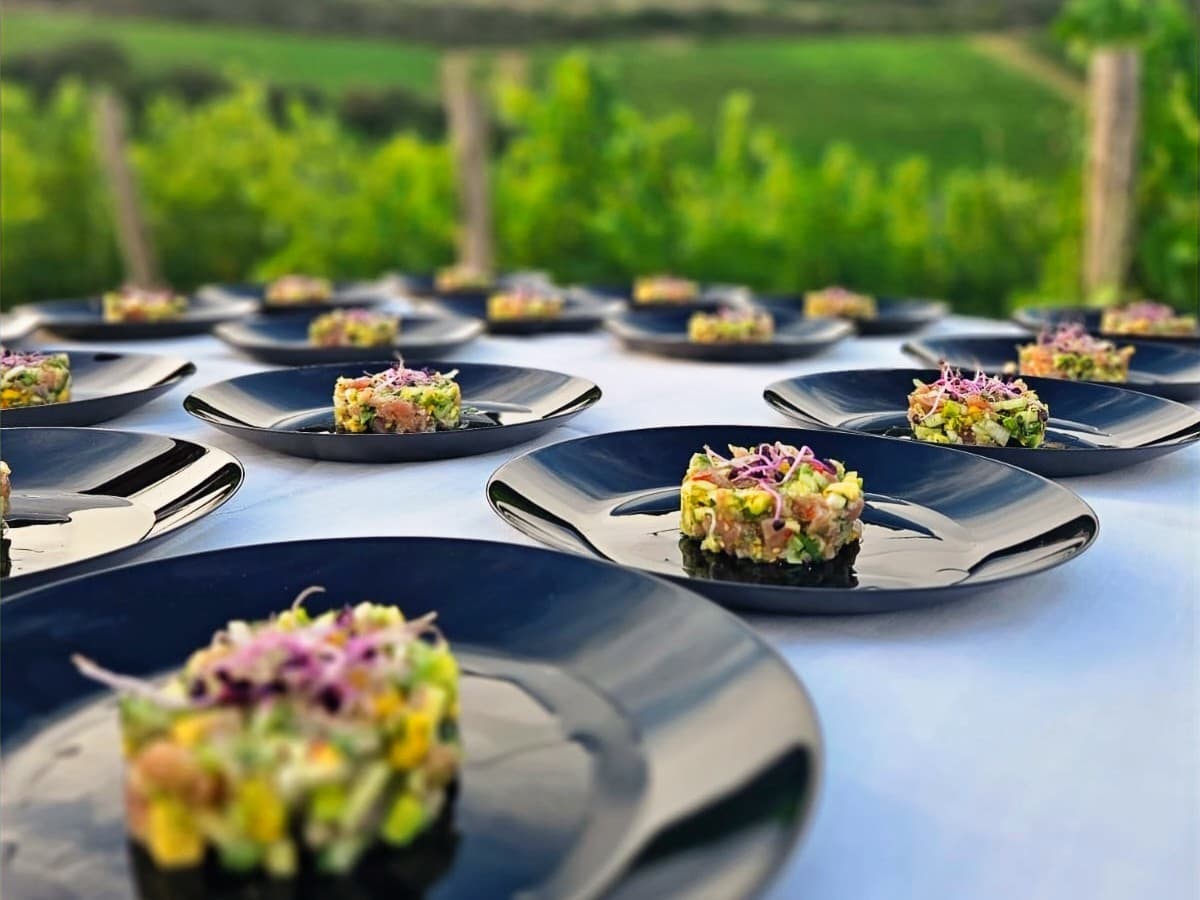 Illustration de l'événement : DINER GASTRONOMIQUE DANS LES VIGNES : LA MARTINE S’ENVOLE VERS L'ESPAGNE