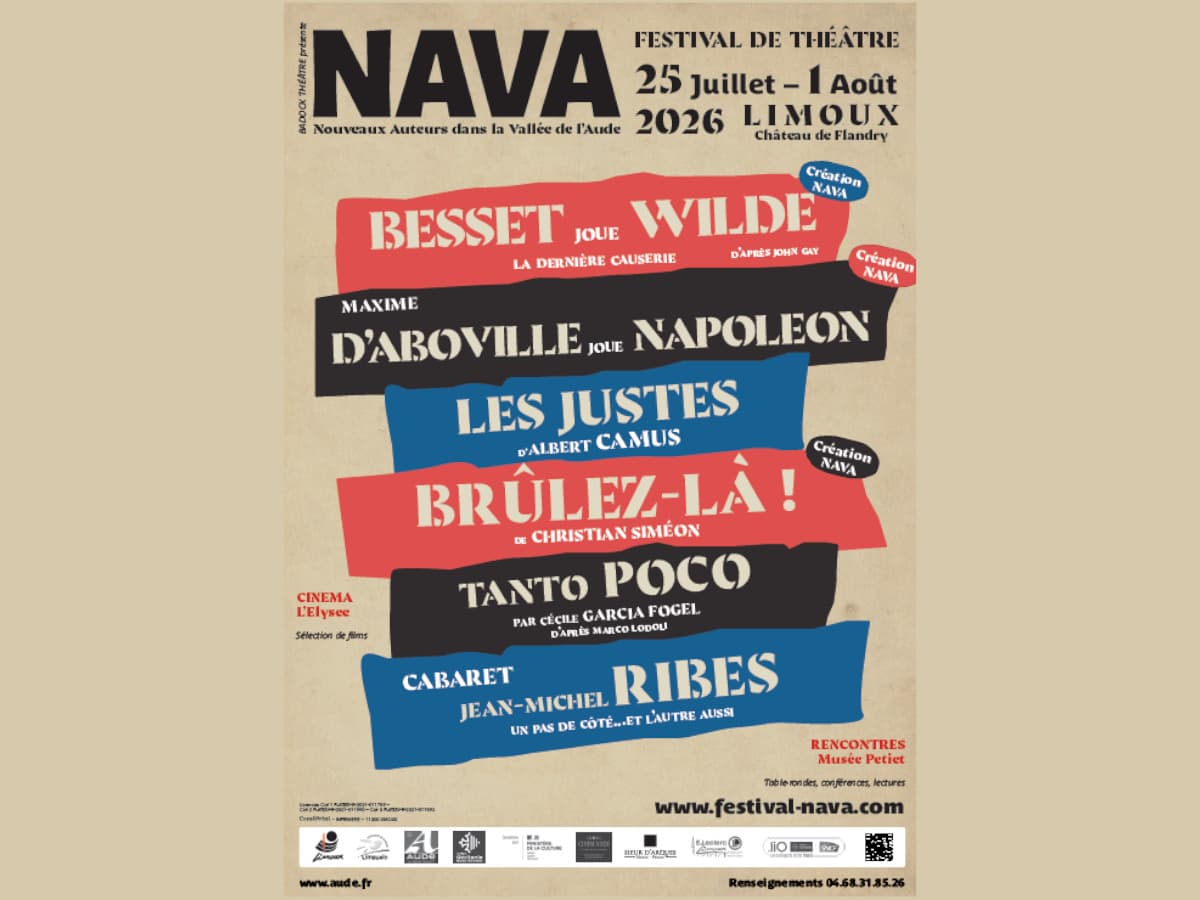Illustration de l'événement : NAVA 2026 - CINÉMA : L'IMPORTANCE D'ÊTRE SÉRIEUX