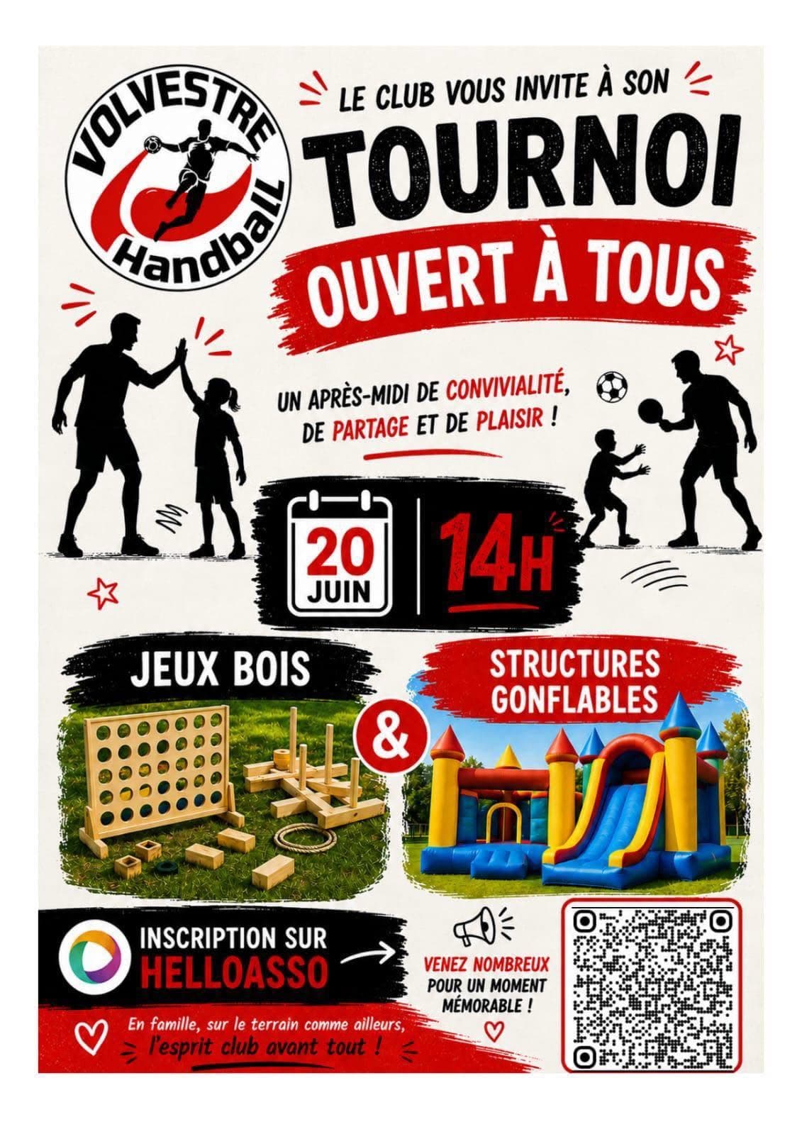 Illustration de l'événement : TOURNOI HANDBALL OUVERT À TOUS