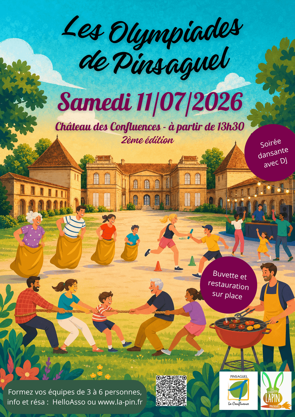 Illustration de l'événement : LES OLYMPIADES