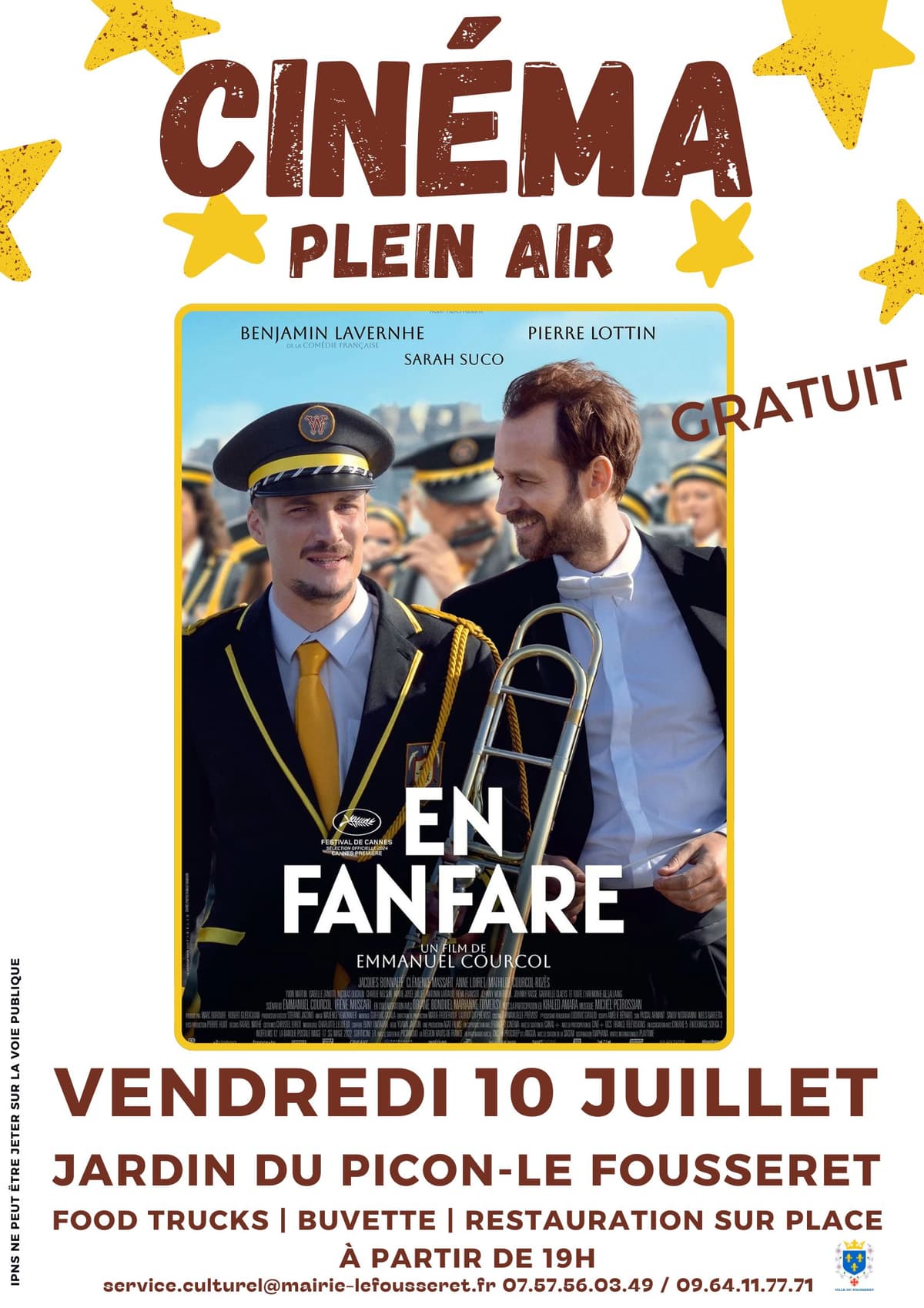 Illustration de l'événement : CINÉMA EN PLEIN AIR