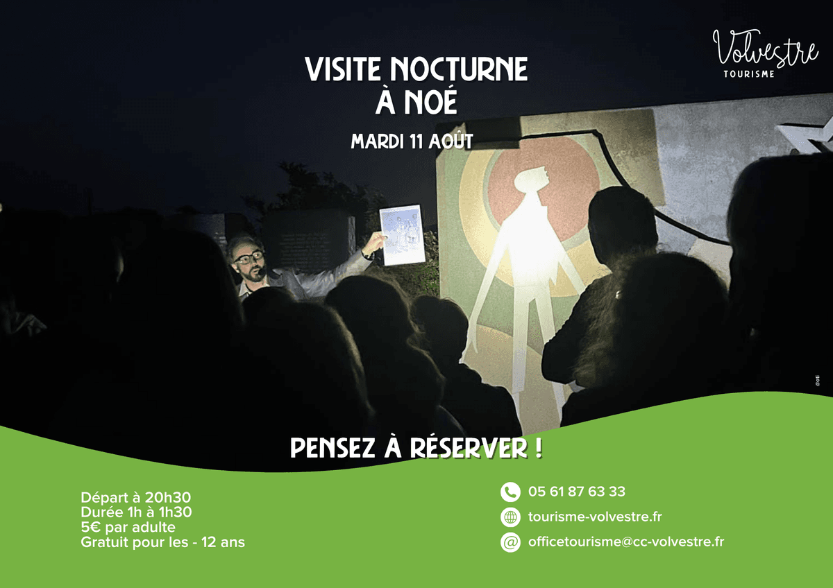 Illustration de l'événement : VISITE NOCTURNE : NOÉ