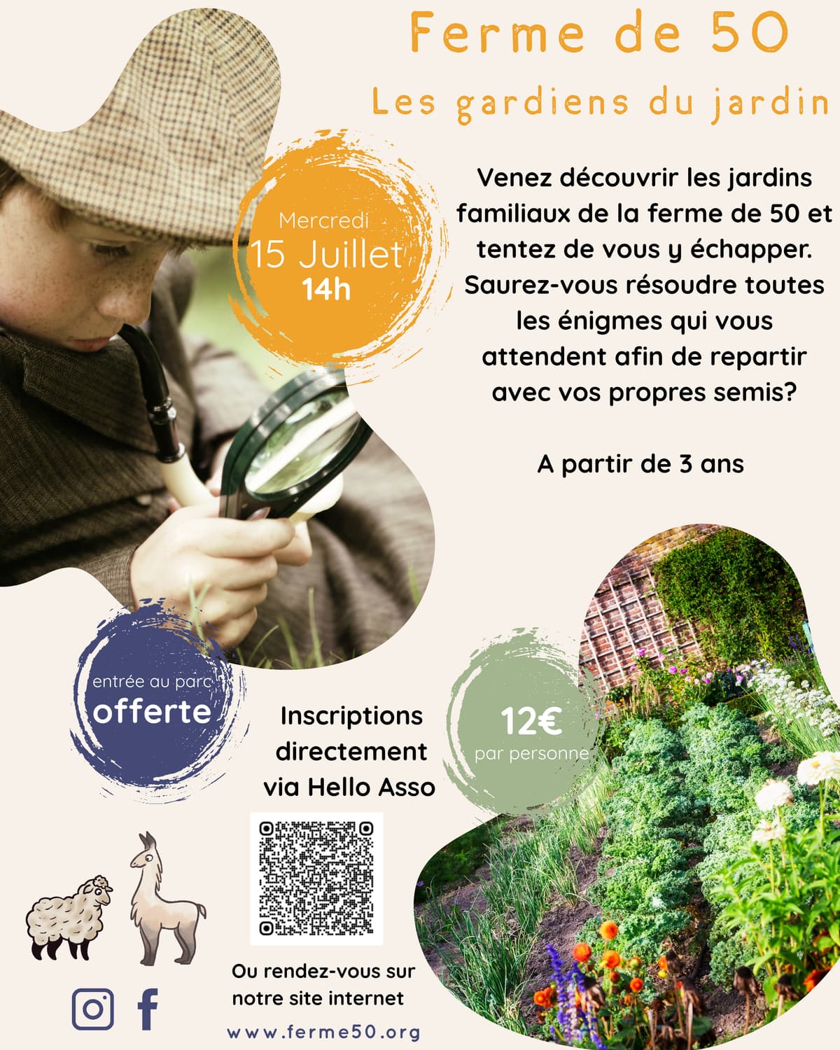 Illustration de l'événement : LES GARDIENS DU JARDIN