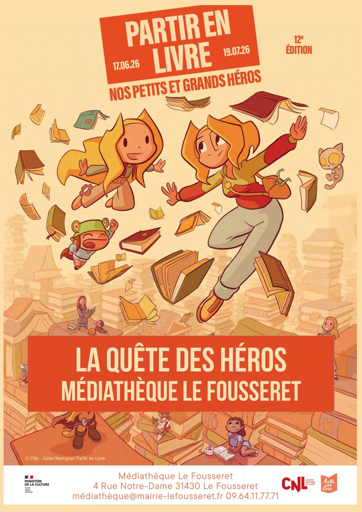 Illustration de l'événement : PARTIR EN LIVRE