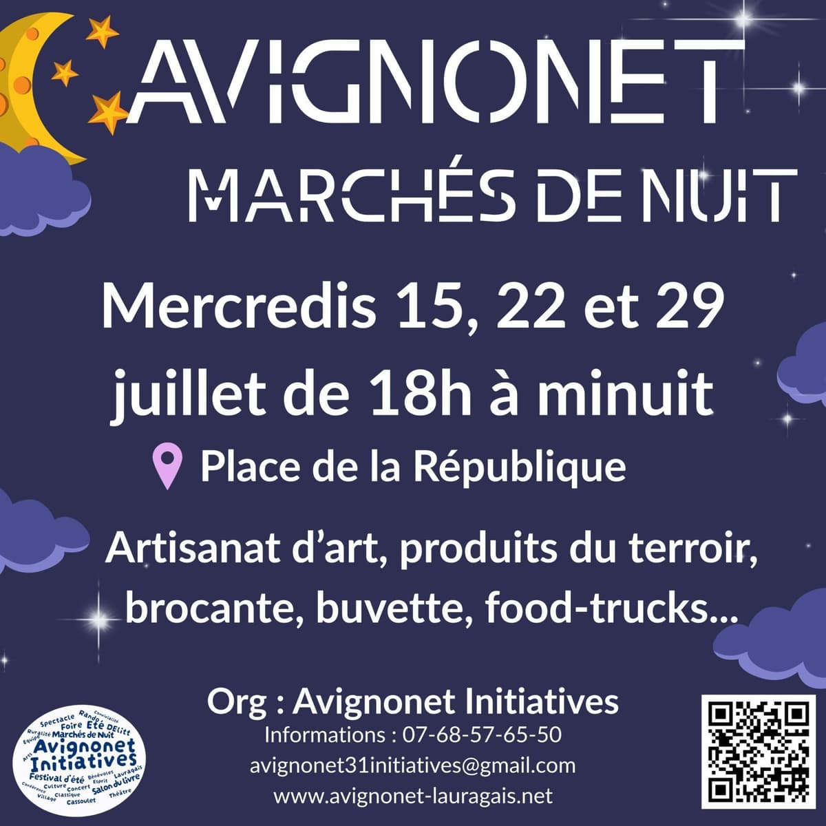 Illustration de l'événement : MARCHÉS NOCTURNES D'AVIGNONET