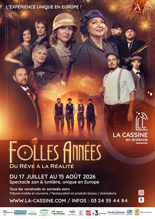 Illustration de l'événement : La Cassine en Ardenne© - Spectacle "Folles années"