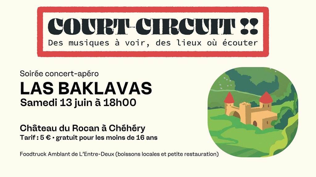 Illustration de l'événement : Festival Court-Circuit 2026 - Las Baklavas