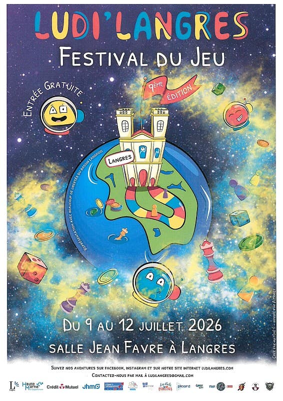 Illustration de l'événement : Festival du jeux - Ludi'Langres