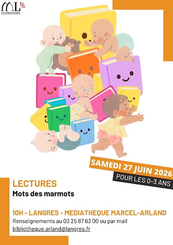 Illustration de l'événement : Lectures, Comptines et Jeux de Doigts - Mots des Marmots