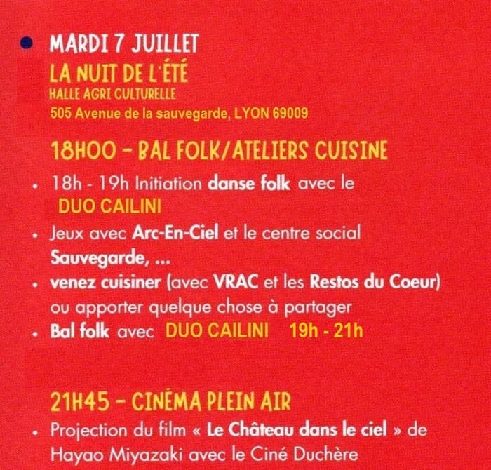 Illustration de l'événement : Bal FOLK en plein air
