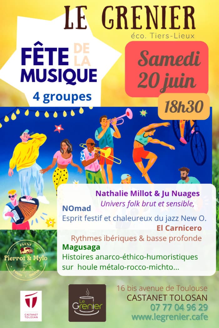 Illustration de l'événement : Fête de la musique au Grenier