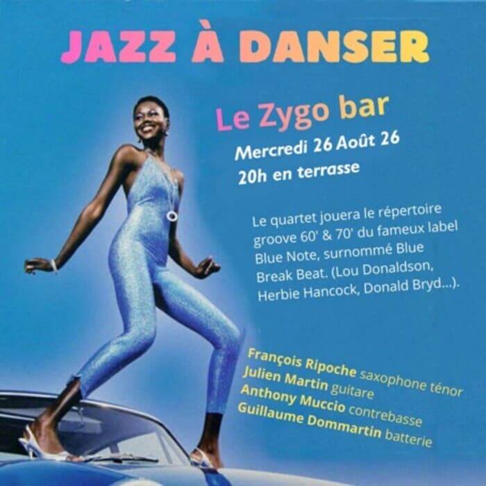 Illustration de l'événement : JAZZ A DANSER-4TET de François Ripoche